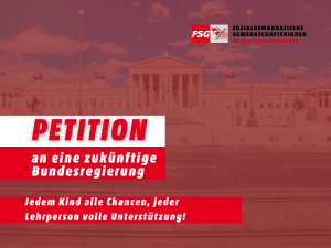 Petition an die zukünftige Bundesregierung