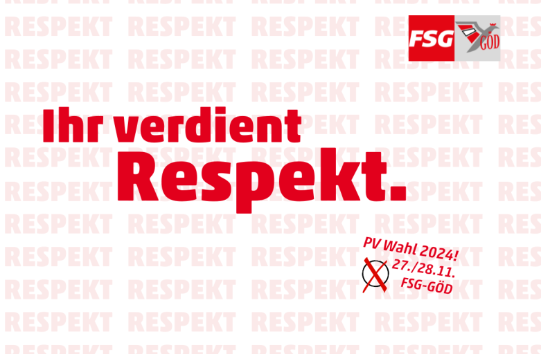 IHR VERDIENT RESPEKT!